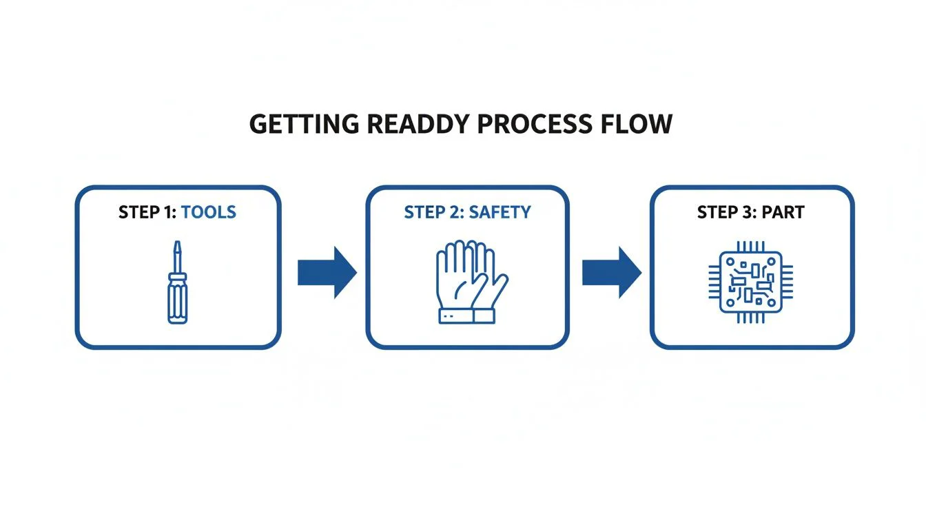 Getting ready process flow