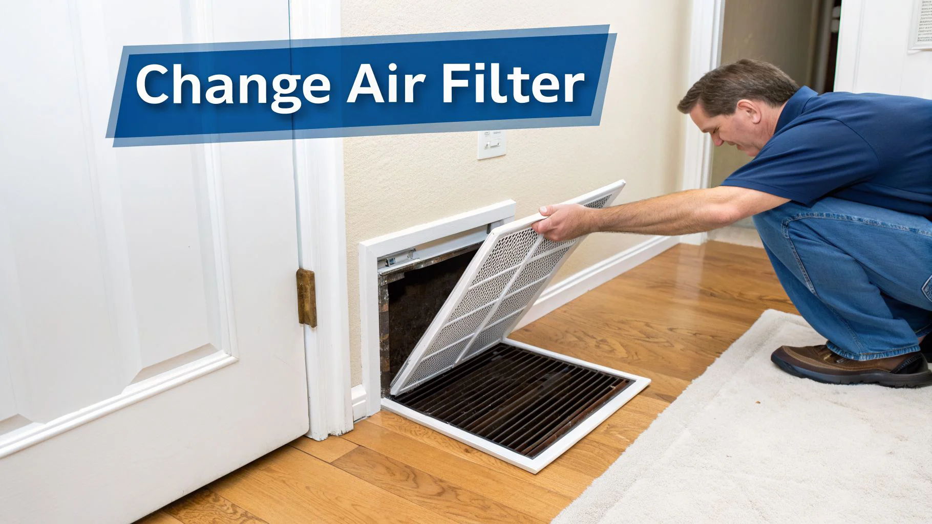 Change air filter