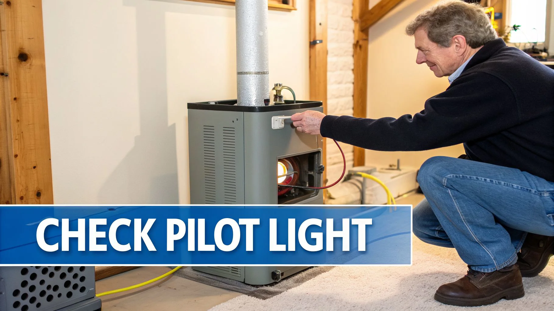 Check pilot light