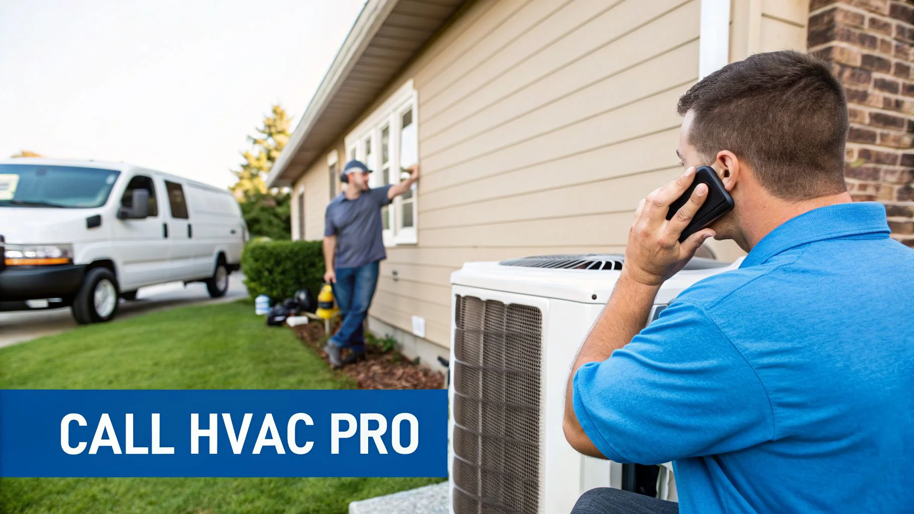 Call HVAC pro