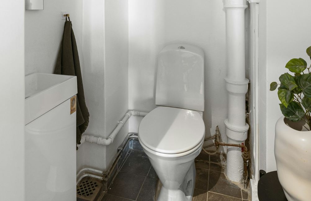 Cracked Toilet Bowl Is Dangerous